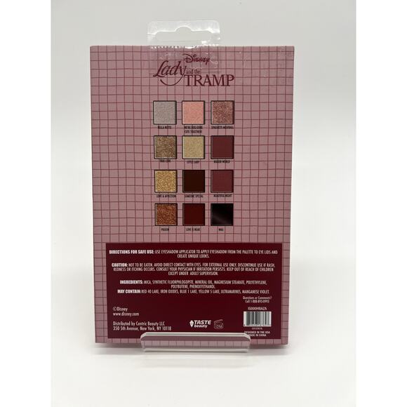 DISNEY Lady and the Tramp Eyeshadow Pallette Taste Beauty - Picture 2 of 5